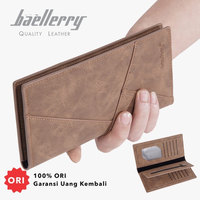 

TERLARIS BAELLERRY C3070 DOMPET PRIA PANJANG BAHAN KULIT PU LEATHER PREMIUM BAEOS MURAH!!! MURAH