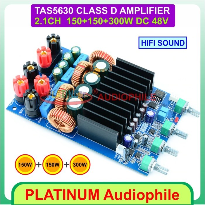 Jual [READY] TAS5630 Amplifier Class D 2.1CH 2x150W+300W TAS5630 Class D Amplifier