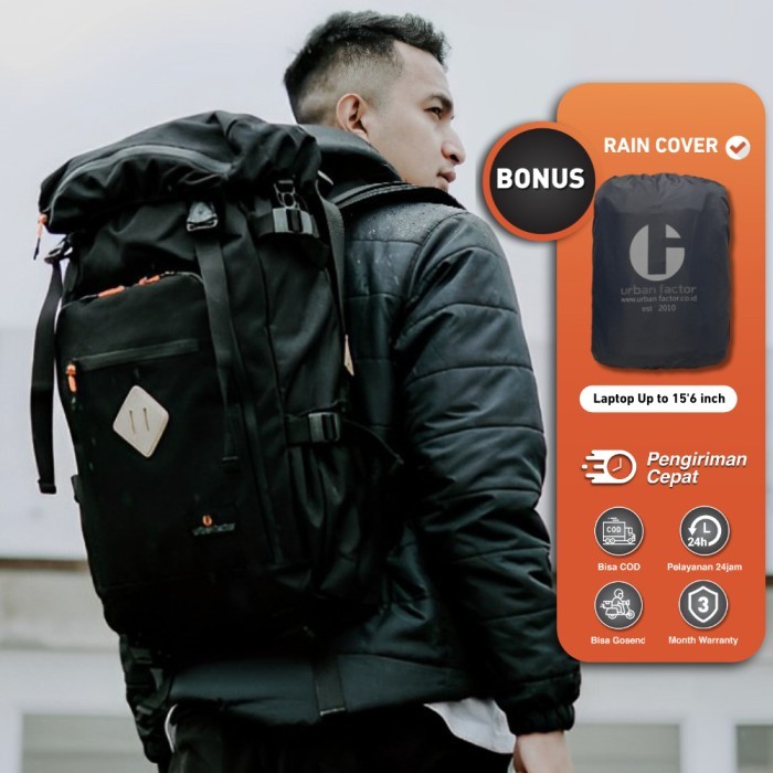 

TERLARIS TAS RANSEL BACKPACK URBAN FACTOR - BUDDY TAS LAPTOP PRIA KASUAL MURAH!!! MURAH
