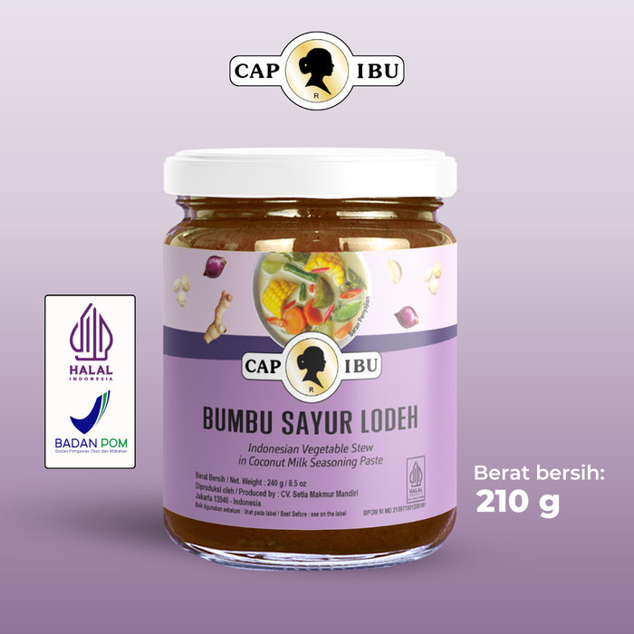 

CAP IBU Bumbu Sayur Lodeh - Bumbu Masak Instan Premium