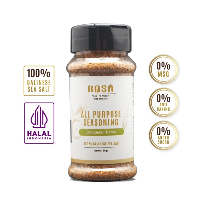 

TERLARIS! RASA - Dry Rub - All Purpose Seasoning / Bumbu Penyedap Segala - Bumbu Marinasi Kering