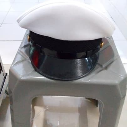 

Topi Pet Polos Putih