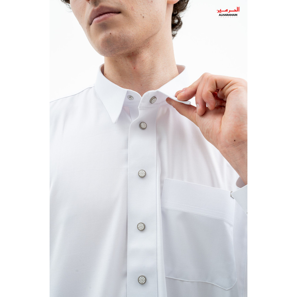 AL Haramain Jubah Gas Pria Remaja Dewasa Series Se Wol Manset (2417)