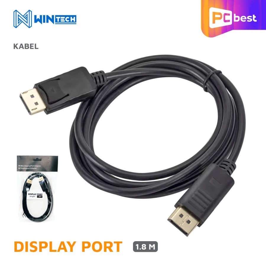 Kabel Display Port 1.8 meter - Kabel DP Display Port