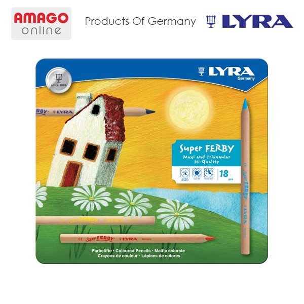 

LYRA SUPER FERBY NATURE - COLOR PENCIL - 18 COLORS - 3711180