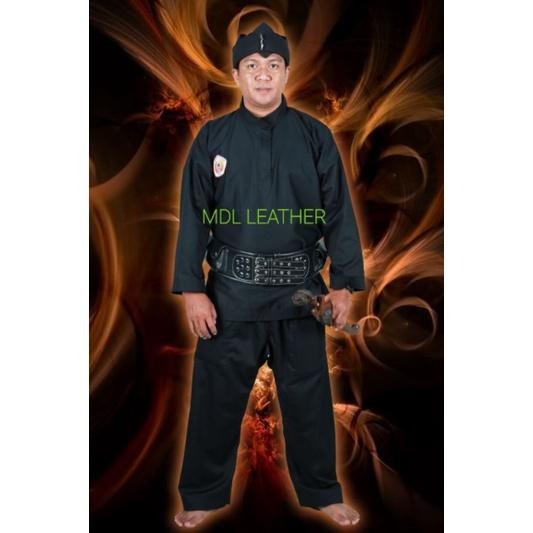 Terbaru Sabuk Ikat Pria Kulit Asli Sabuk Jawara Betawi Sunda, Bahan Kulit Sapi Asli Berwarna Coklat