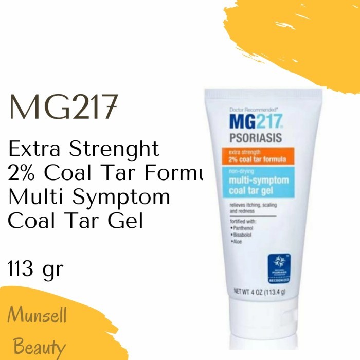 Mg217 2% Coal Tar Formula Multi Simptom Coal Tar Gel Psoriasis
