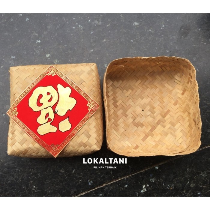 NEW PRODUK BESEK BAMBU SEPASANG KHUSUS IMLEK (ADA TEMPELAN IMLEK) HAMPERS 25X25 ASD858