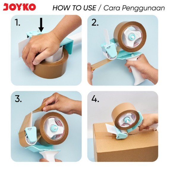 

Promo Dispenser Lakban Joyko Tc-121 / Tape Cutter / Pemotong Pita Perekat Lakban Opp Dengan Pegangan