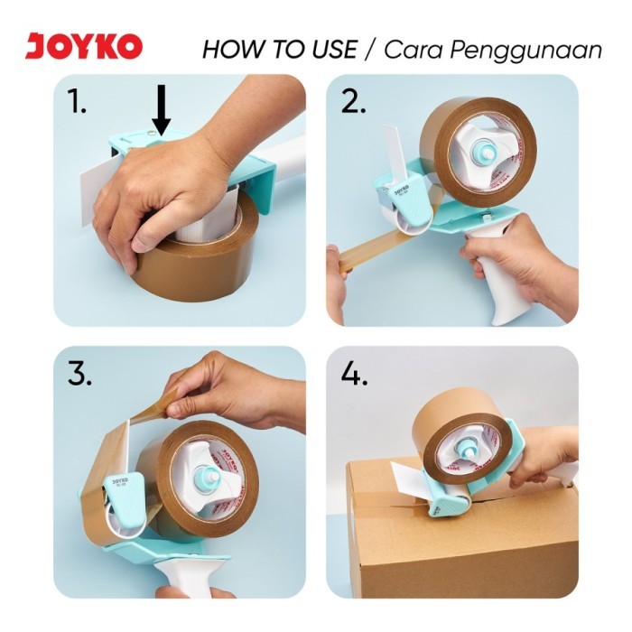 

Produk Viral Tape Cutter Heavy Duty Joyko Tc-121 / Tape Dispenser Pemotong Pita Perekat Tc121 Cod