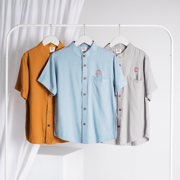 BAJU KOKO ANAK LAKI LAKI UMUR 7-14 TAHUN KEMEJA KOKO KEMKO ANAK