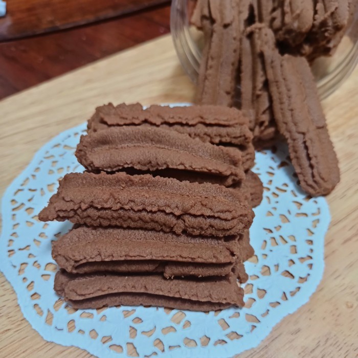 

Kue Semprit Coklat Premium Cookies Kuker Coklat Kue Lebaran Hampers