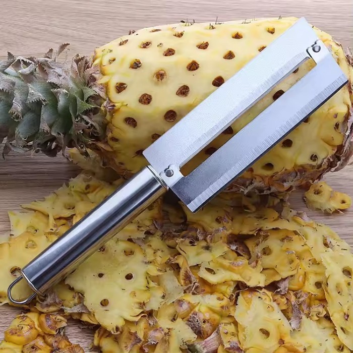 Pisau Peeler Pengupas Nanas / Peeler Pengupas Nanas Tebu / Alat Pengupas Kulit Nanas Tebu Stainless