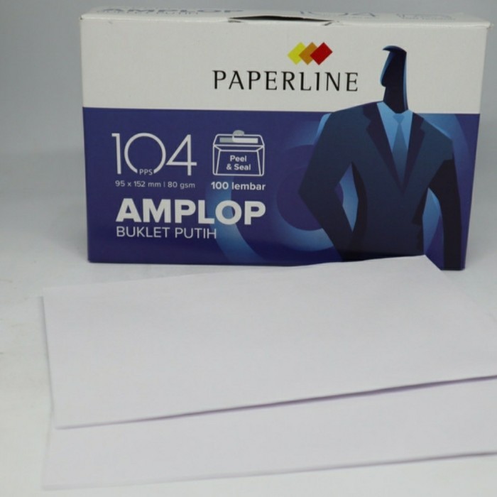 

Amplop Paperline 104 Polos 1 Dus Khusus Instant/Sameday