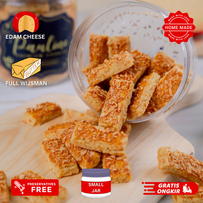 

Kue Kering Cookies Kastengels (Small) Pauline Premium Cookies Terlaris