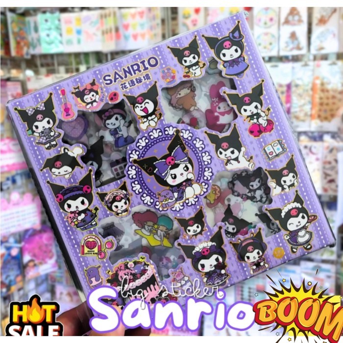

Stiker Kuromi Big 100 Lembar Aesthetic Sticker Journal/Bottle Souvenir Ultah Anak