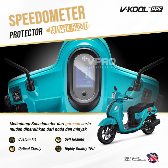 VKOOL PPF SPEEDOMETER MOTOR YAMAHA FAZZIO