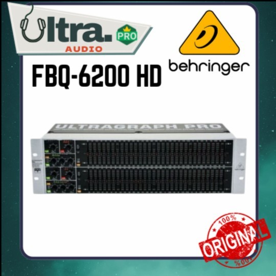 TERLARIS Behringer FBQ-6200 HD / FBQ6200 HD Band Equalizer ORIGINAL