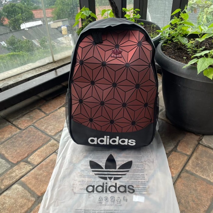 Tas Ransel Adidas Issey Miyake Original Red Backpack