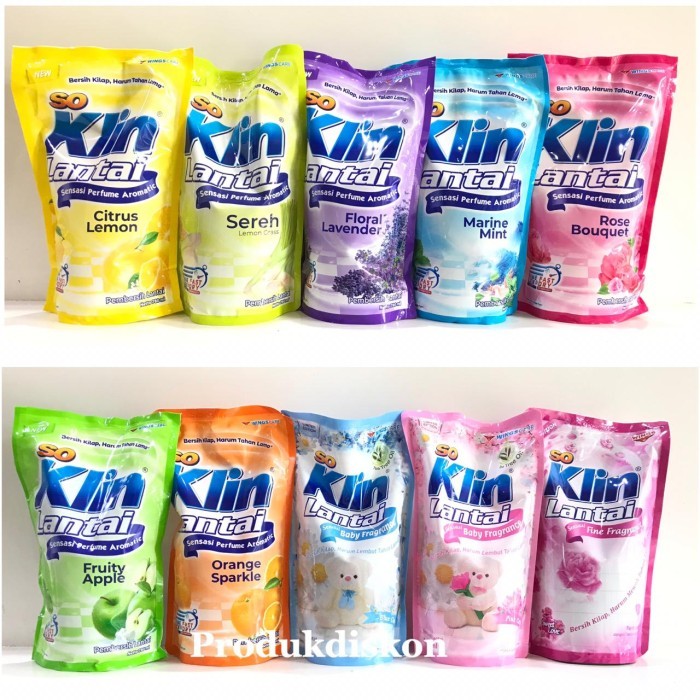So Klin Lantai 780ML