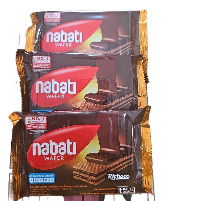 

terbaru !!! nabati coklat 2000an 1dus isi 60pcs snack ready