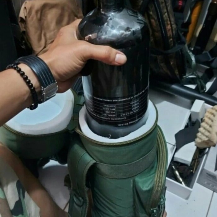 Tas scuba tabung 80cuft / tas tabung composite 80 cuft