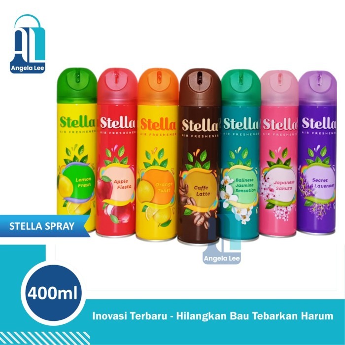 Pengharum ruangan Spray Stella Home Semprot Botol 400ml