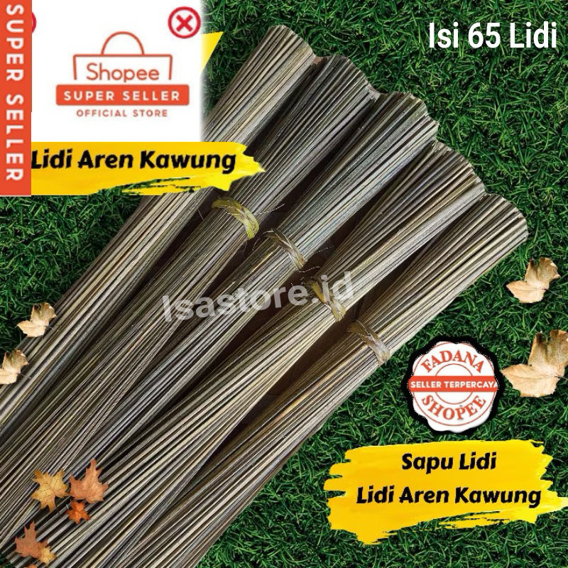 PROMO Sapu Lidi Aren Super Unggul Asli Lidi Aren