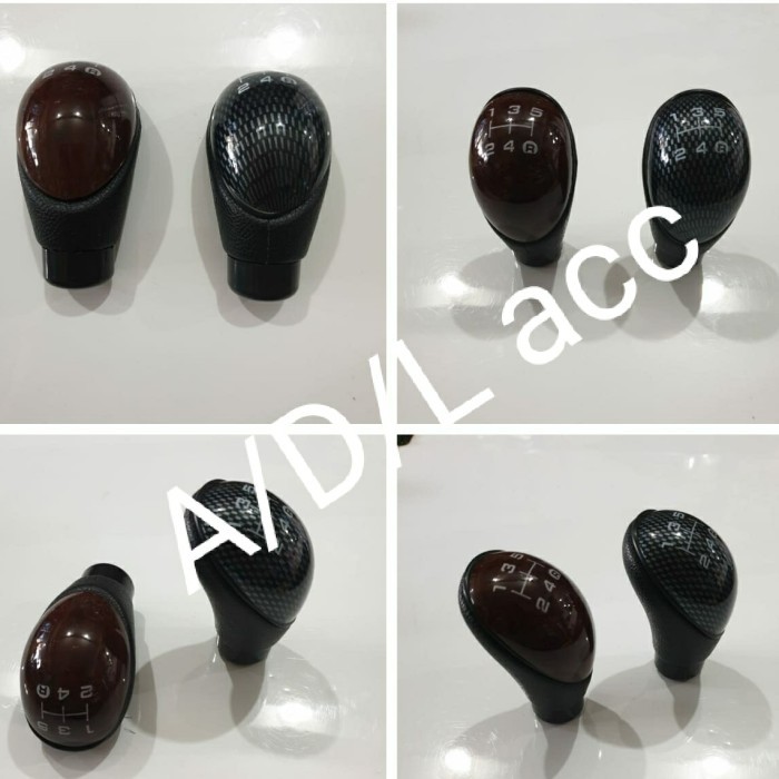 GEAR KNOP KNOP GIGI MOBIL PERSENELING MOBIL HITAM CARBON COMBINAS KAYU HARGA SPESIAL