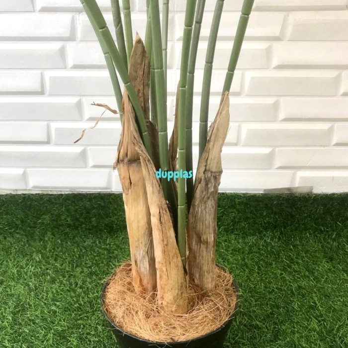 POHON ARTIFICIAL HELICONIA BIRD OF PARADISE T120 POT DASAR DEKORASI