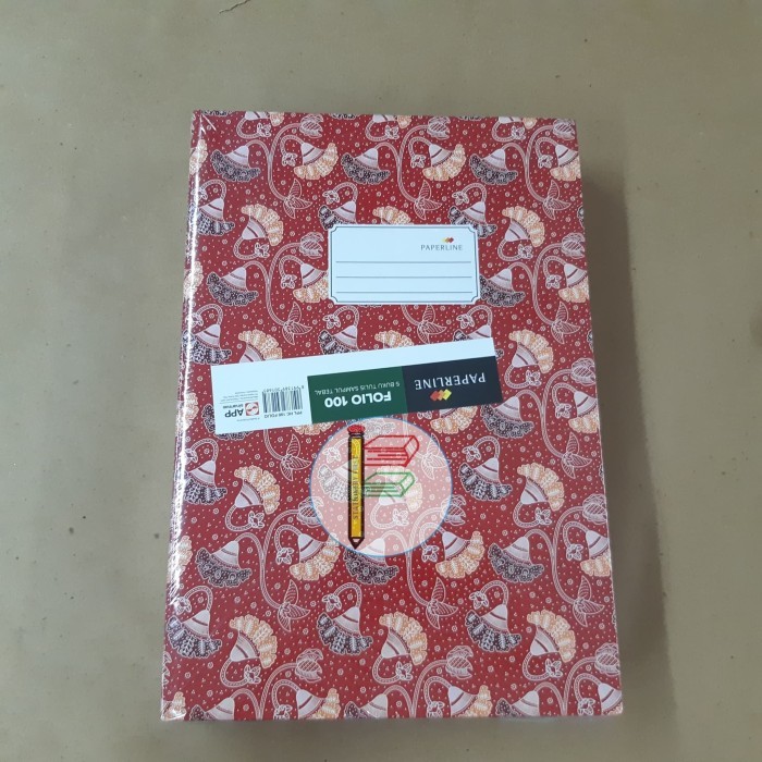 

Buku Tulis Hard Cover Paperline 100 Lembar Per Pack 5 Buku