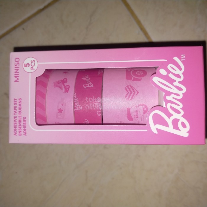 

Diskon Isolasi Barbie Miniso X Barbie Adhesive Tape Set Cod