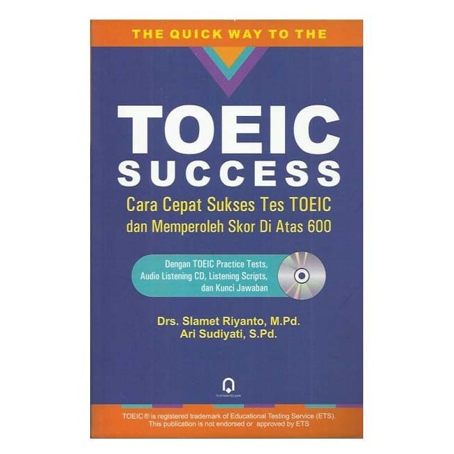 

Terbaru Buku Toeic Success - Slamet Riyanto Best Seller