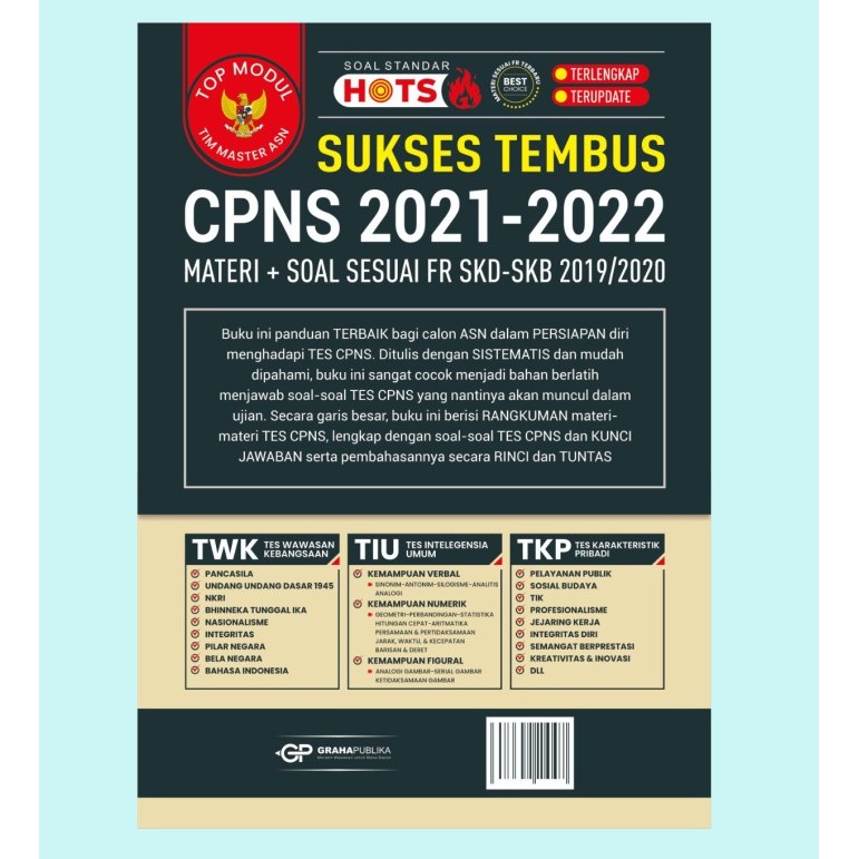 

Terbaru Buku Cpns 2021 - 2022 : Sukses Tembus Cpns 2021-2022 - Tim Master Asn Best Seller