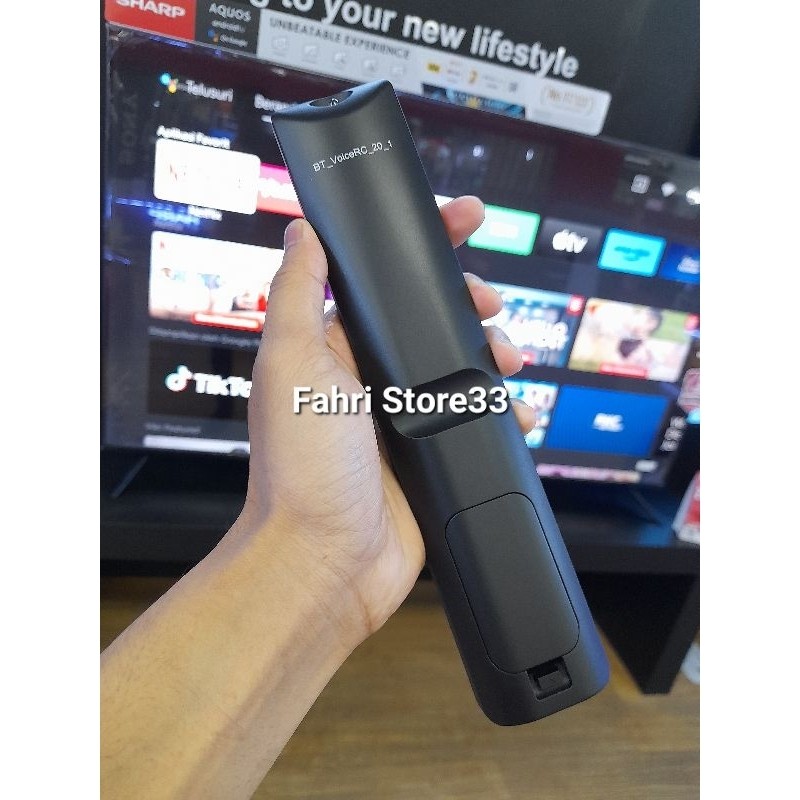 Remote Tv Android Sharp Original 100% 4T-C55EK2X 4T-C75EK2X