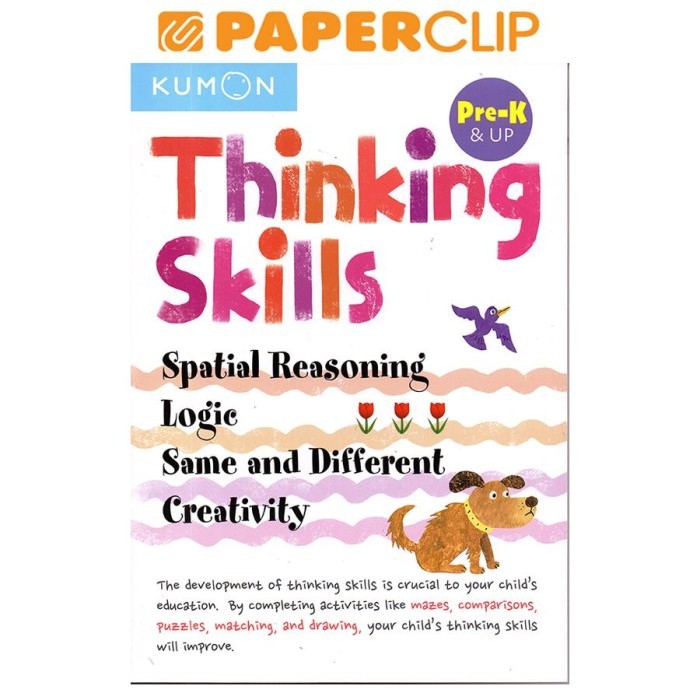 

Sale Kumon Thingking Skills Pre-K & Up