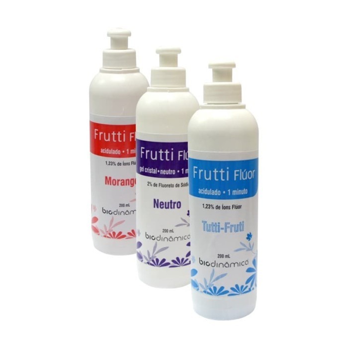Dental Material Frutti Flour Gel 200 ml Biodinamica