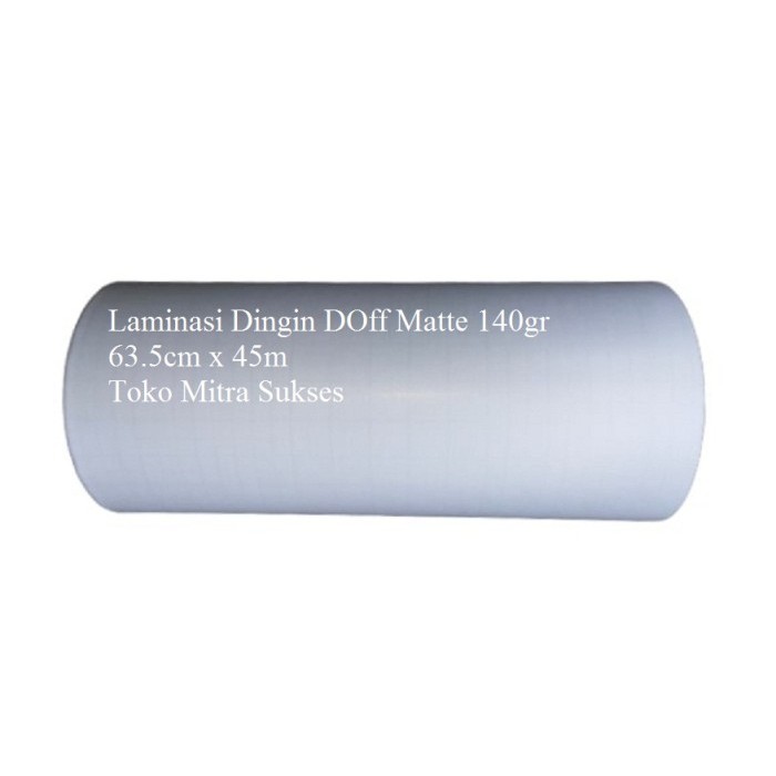 Laminasi Dingin Doff Kulit Jeruk 63.5cm x 45m x 140gr