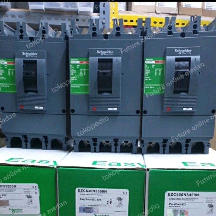 $+$+$+$+] MCCB Schneider Easypact EZC630N 3P EZC 630N 36 KA, 500 / 600 Amper ORI