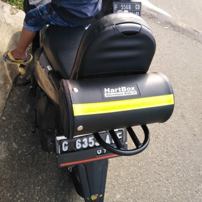 TAS MOTOR TABUNG SERBAGUNA JAS HUJAN/PERKAKAS/MANTEL TANK BAG MOTOR