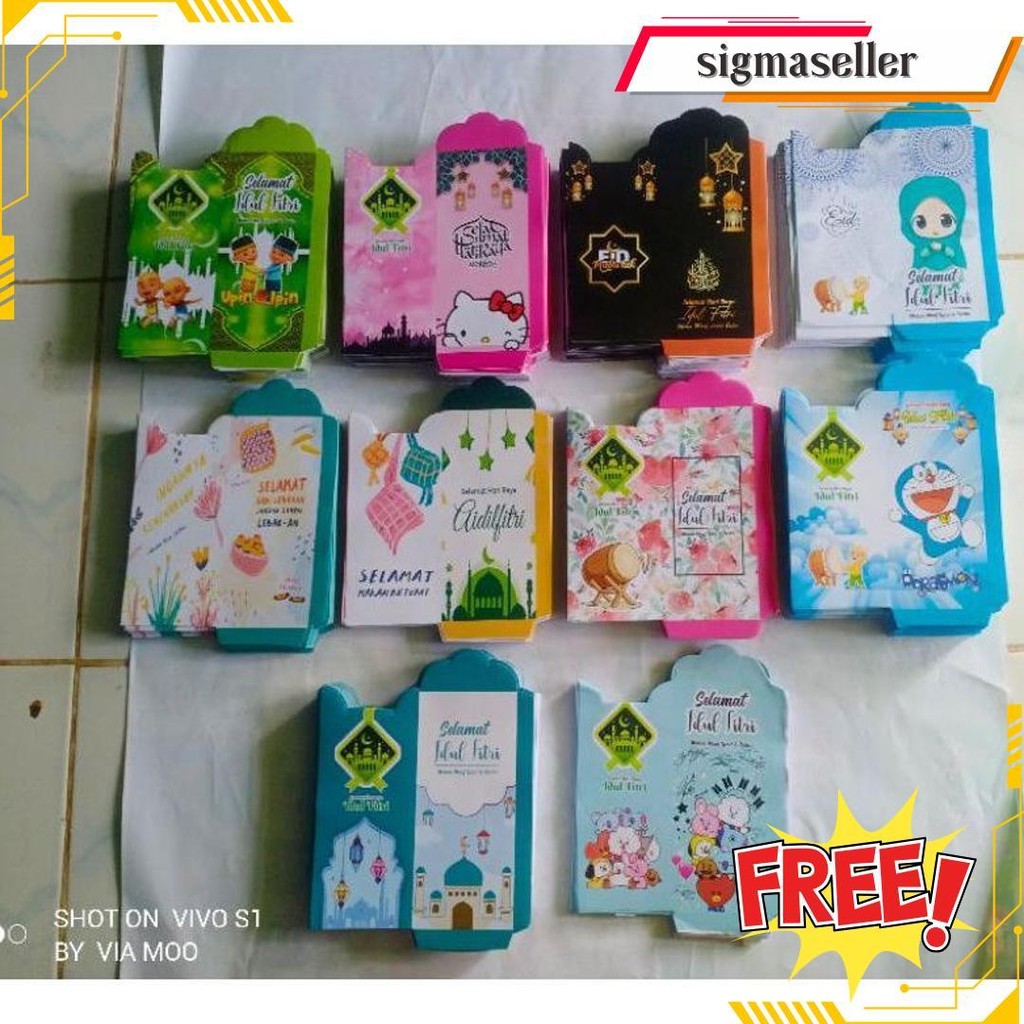 

Amplop Lebaran Panjang Murah 1Pak Isi 10 Siap Kirim