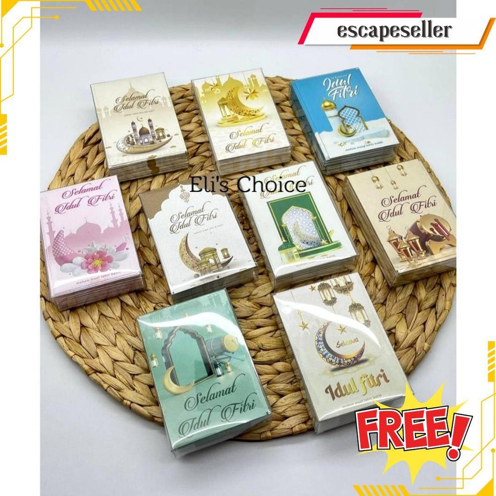 

Grosir Amplop Lebaran Mika Isi 50 Lembar / Angpao Hari Raya Idul Fitri Kartun Lucu Ramadhan 2025 Original Produk