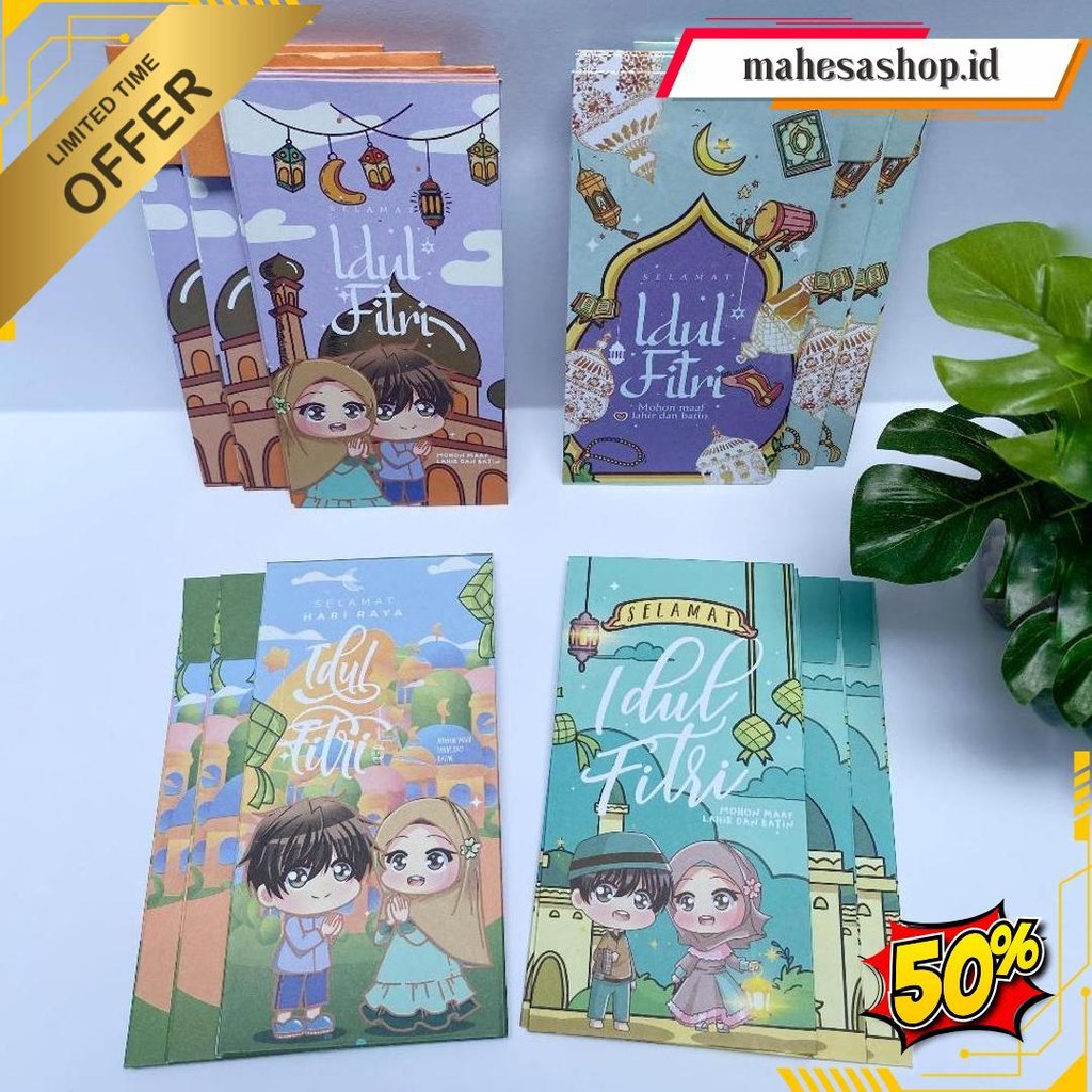 

Amplop Lebaran 2025 Unik Aesthetic Glosir 1 Pack ( Isi 40 Pcs ) Siap Pakai Gratis Ongkir