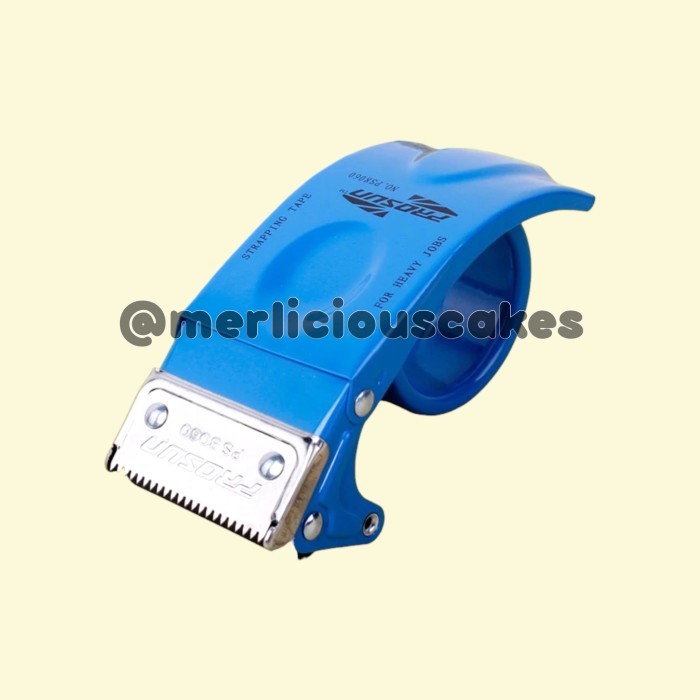 

<<<<<] Dispenser Lakban Hand Held Packing Tape Dispenser 48 mm Cutter 2 Inch Tersedia Refill Pisau