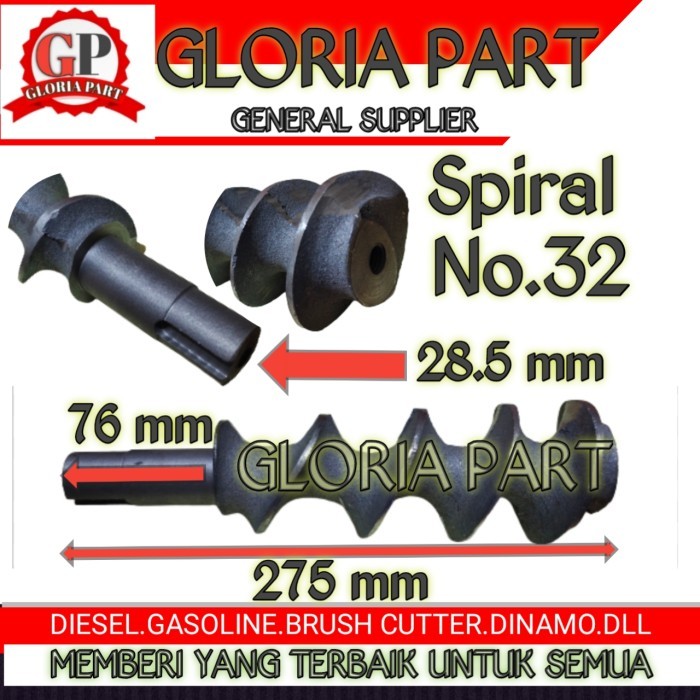 GILINGAN DAGING NO.32 ( SPIRAL/ULIR)