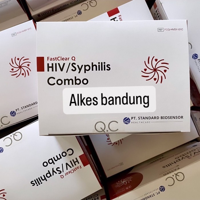 Fastclear q Hiv Syphilis Combo isi 25 test