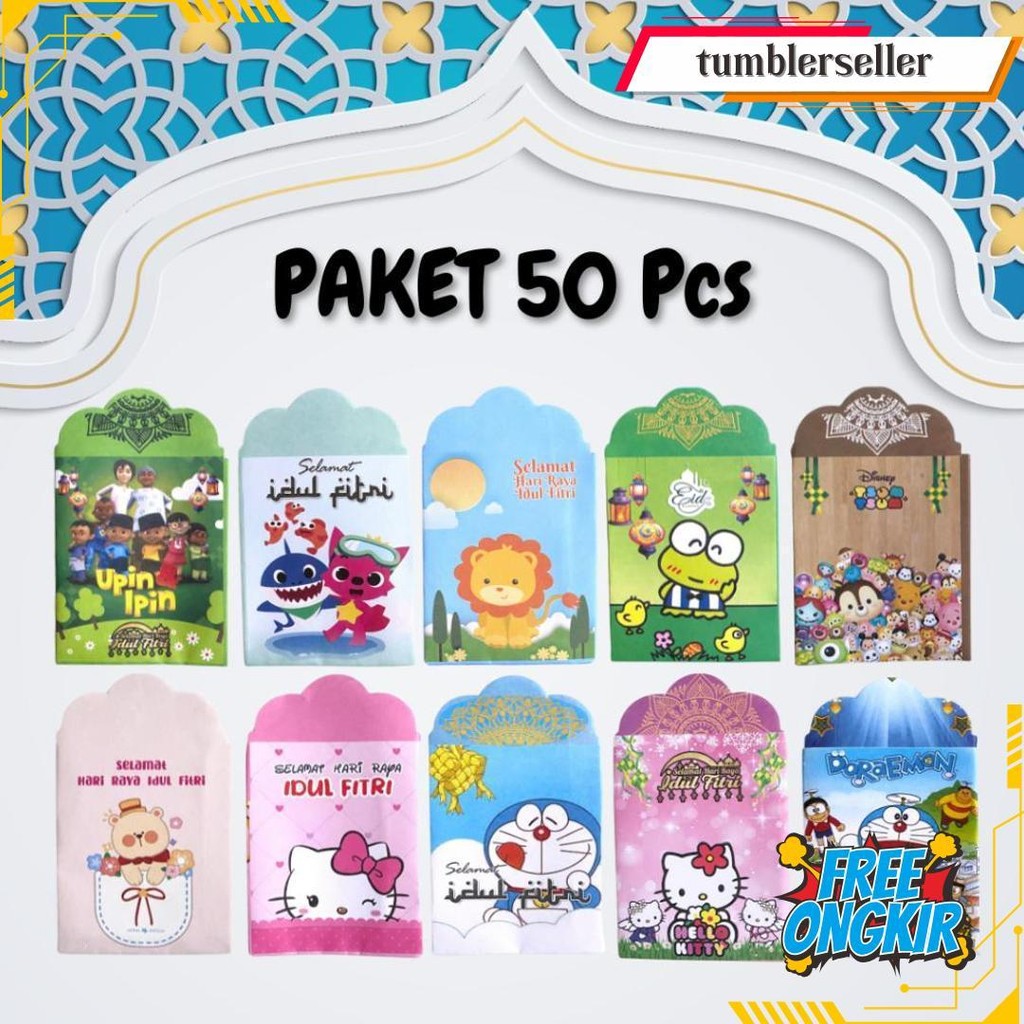 

Amplop Terbaru Idul Fitri Bahan Reguler Hvs 50 Lembar | Sudah Lem Tinggal Pakai Cod