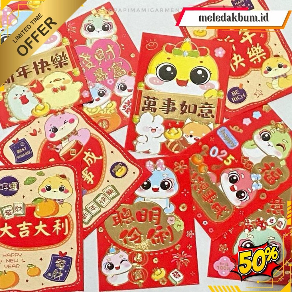 

Aneka Angpao Lucu Imlek Idul Fitri Cny Amplop Merah Gratis Ongkir