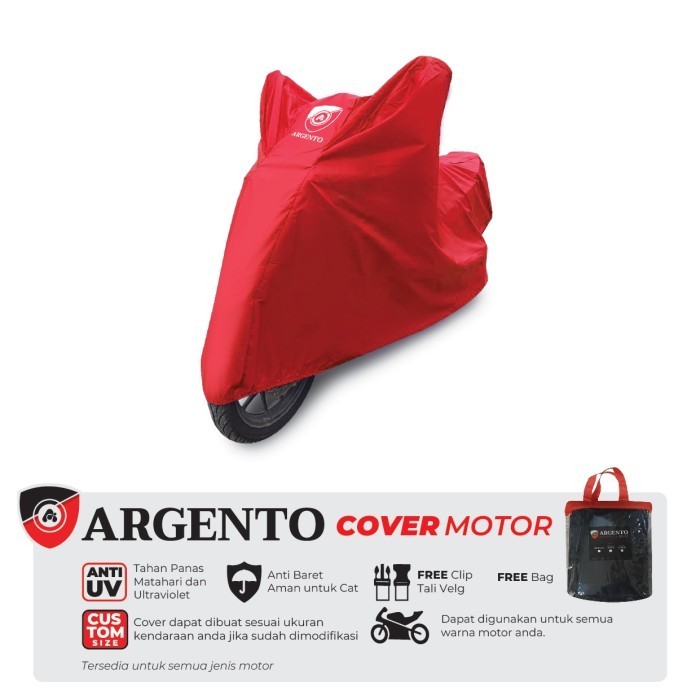 Honda PCX 160 2022 Cover Motor Sarung Motor Selimut Motor Argento
