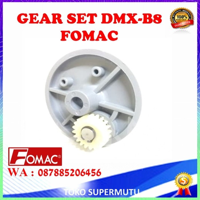 READY STOK Sparepart Gear Set DMX-B8 Doughmaker Machine Mixer FOMAC